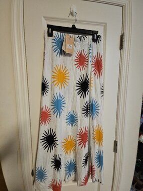 **Label of Love Vintage Sunburst Print Skirt**